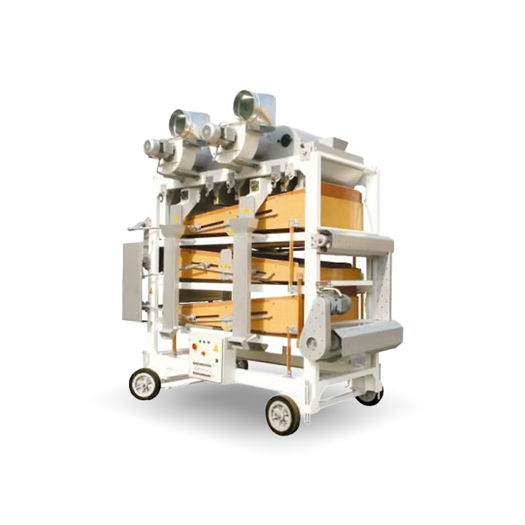 Üç Tekneli Hassas Temizleme Eleme Makinesi